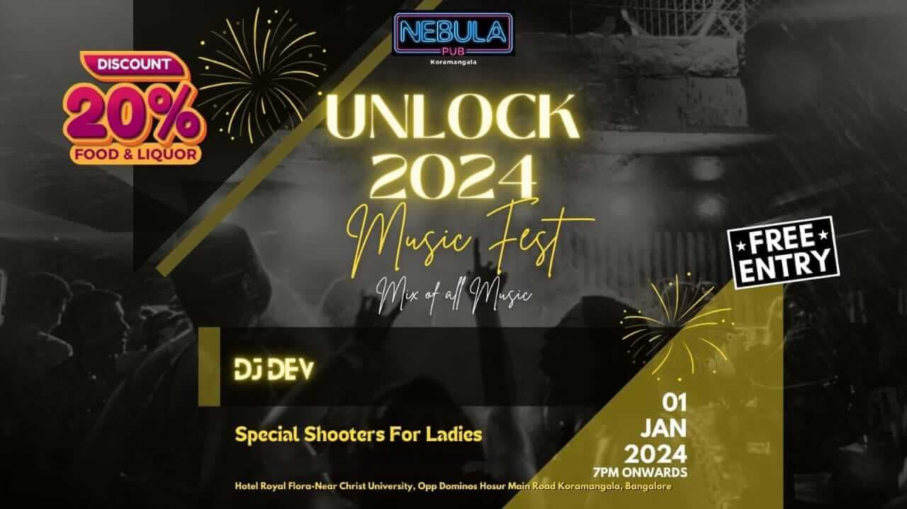 Unlock Music Fest 2024 | Nebula Pub