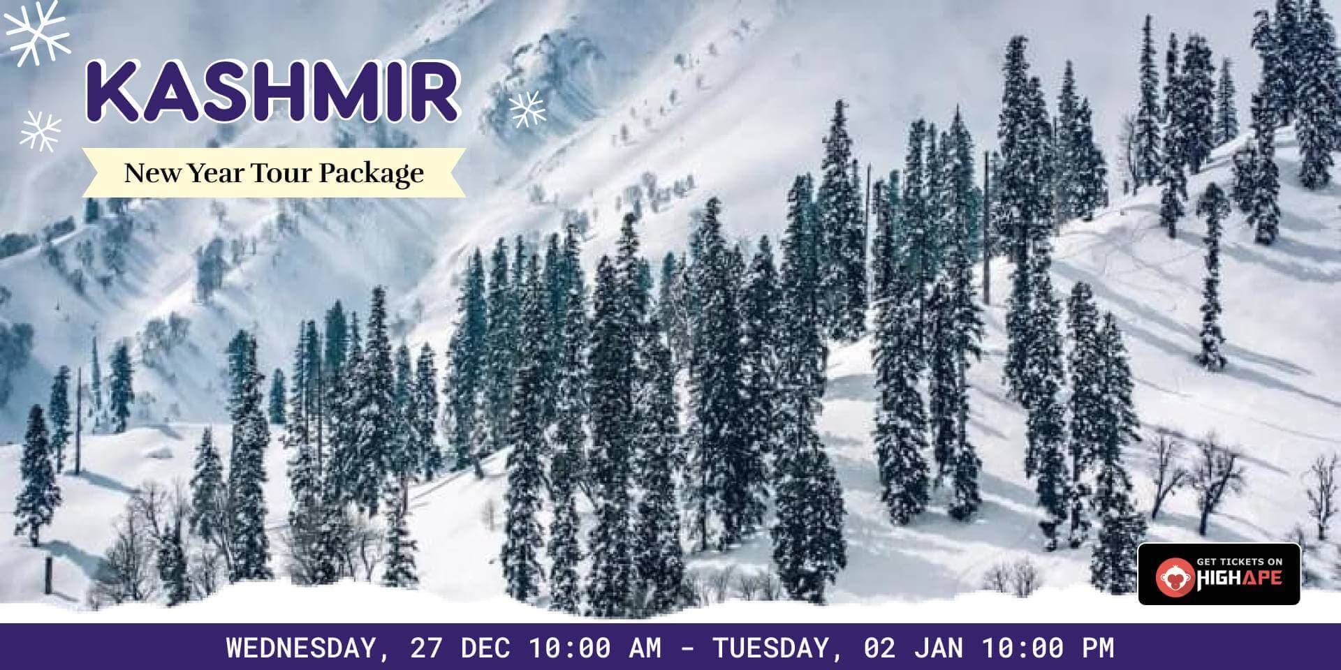 Kashmir New Year Tour Package - Ring In 2024