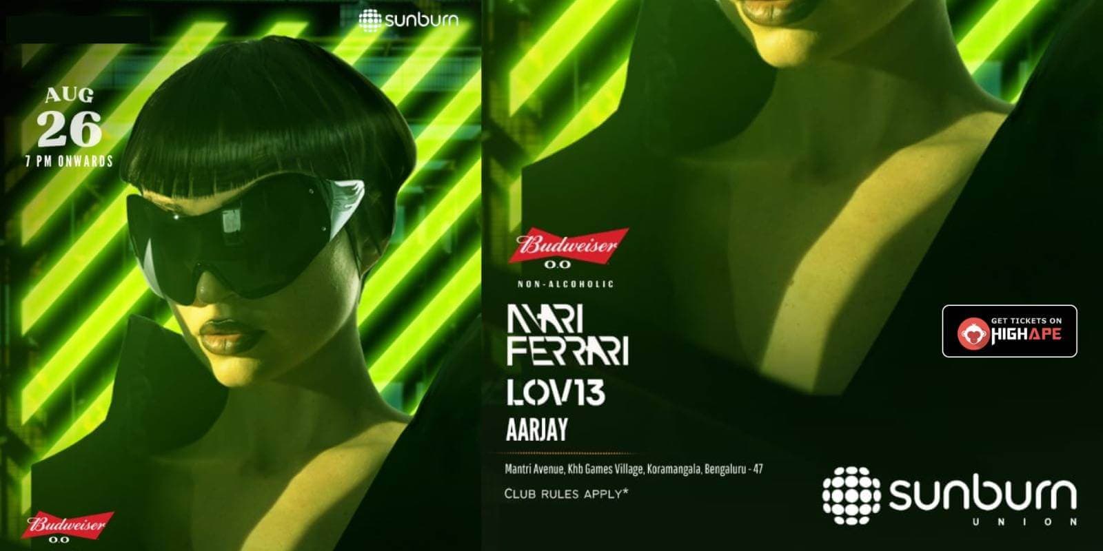 Mari Ferrari Live | Sunburn Union 