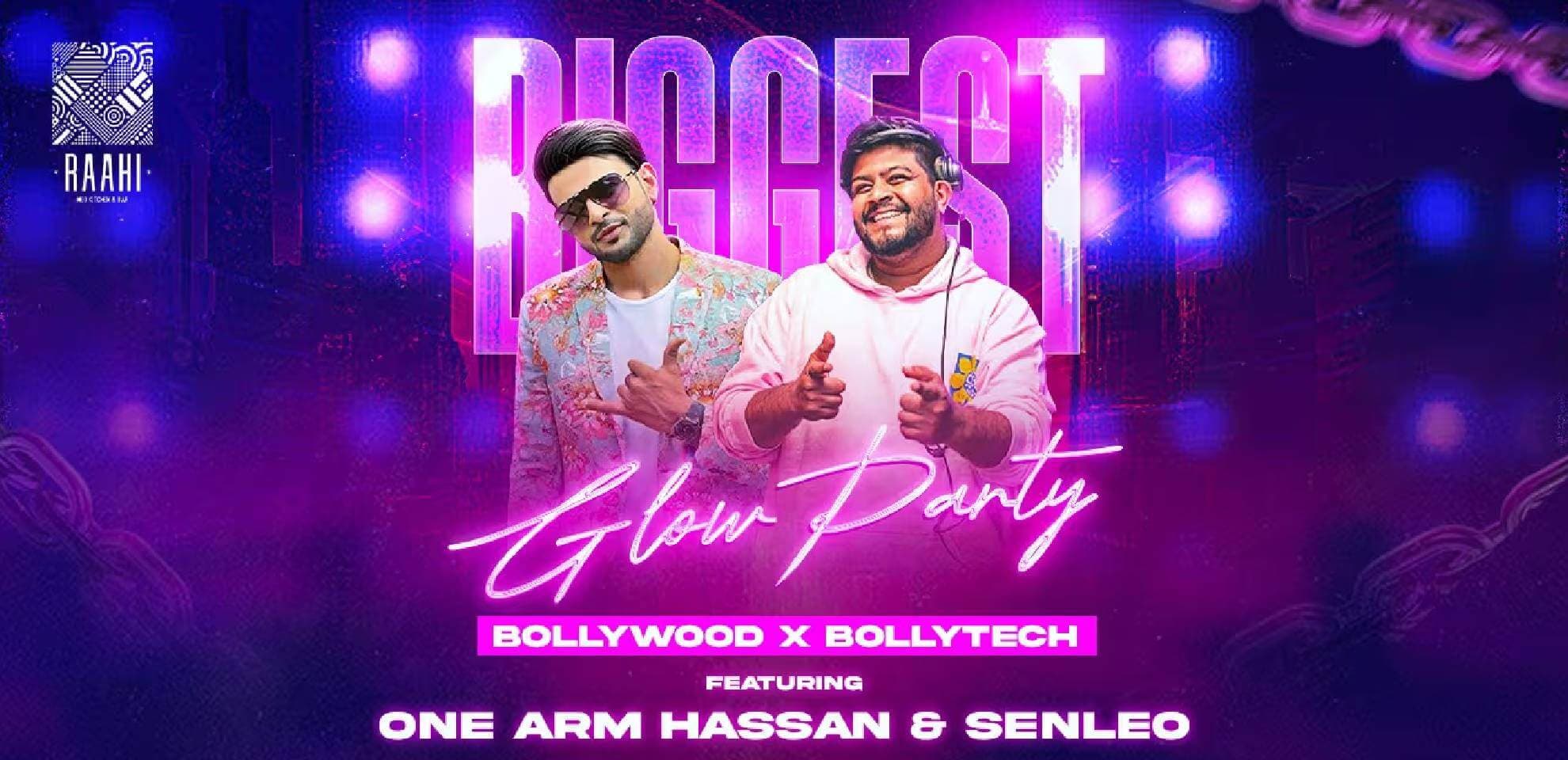 Biggest Glow Party | Raahi Club