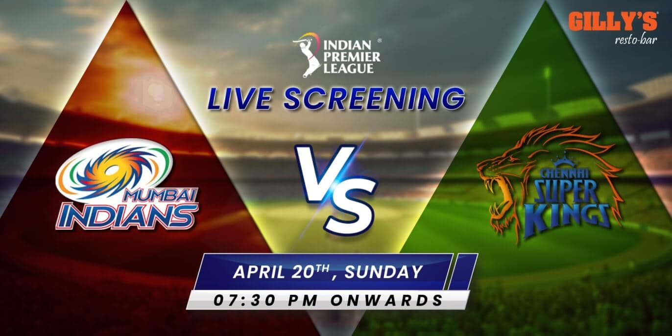 MI Vs CSK | IPL Live Screening 
