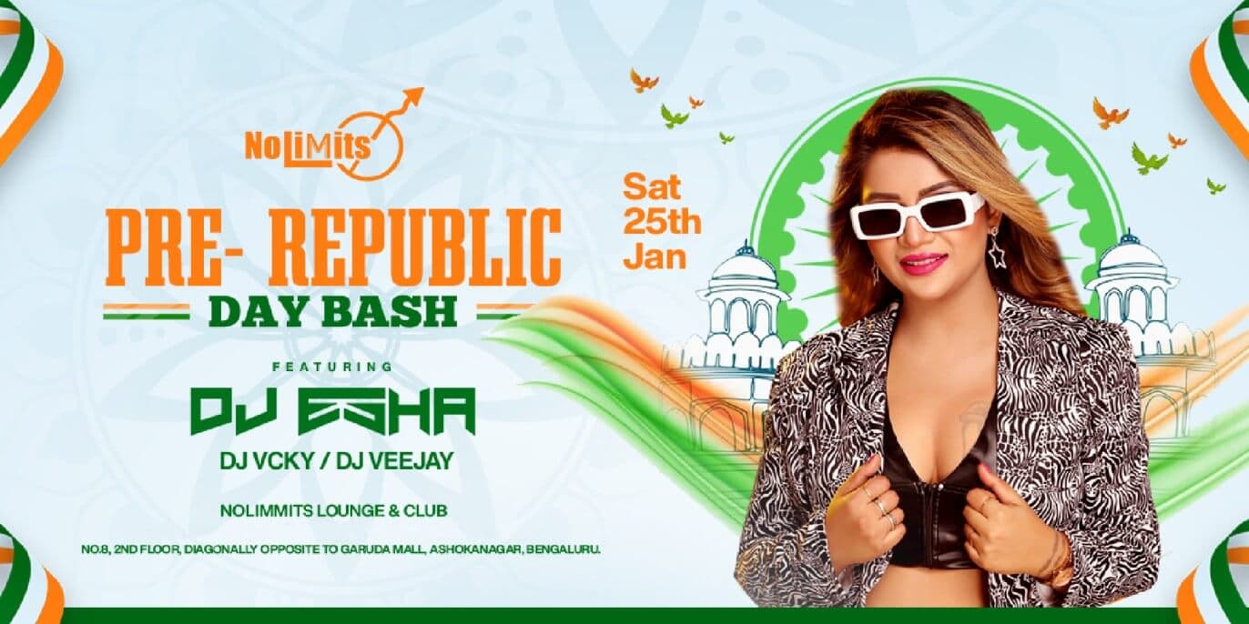 Pre - Republic Day Bash Ft DJ Esha 