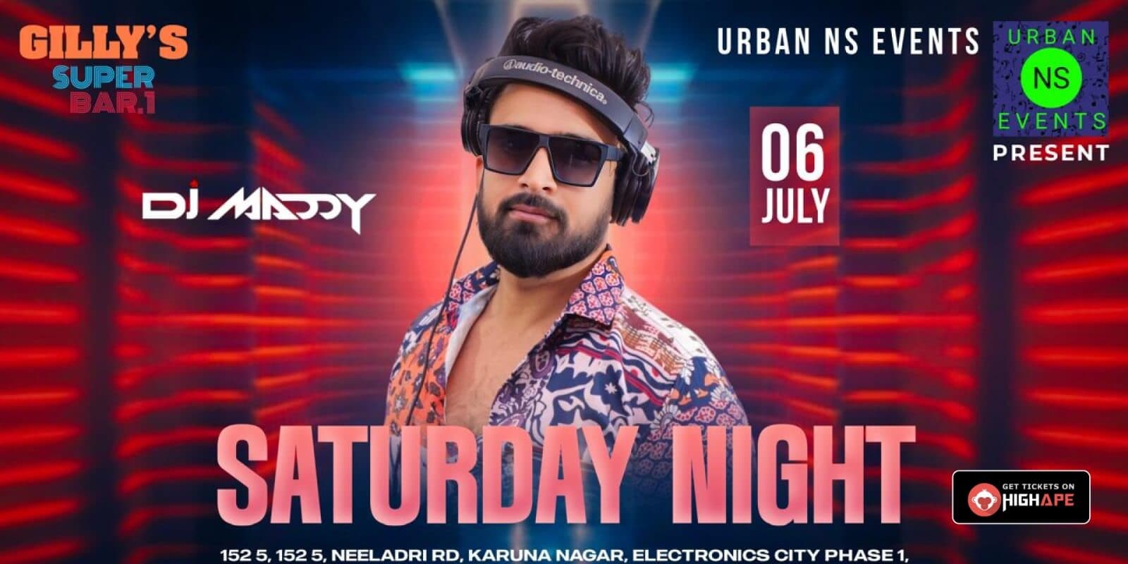 Saturday Night Ft DJ Maddy