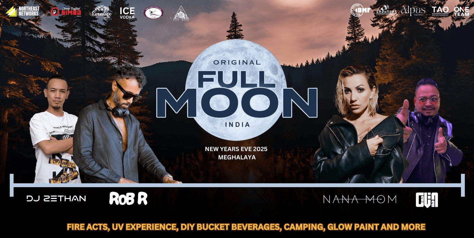 Full Moon New Years Eve | NY2025