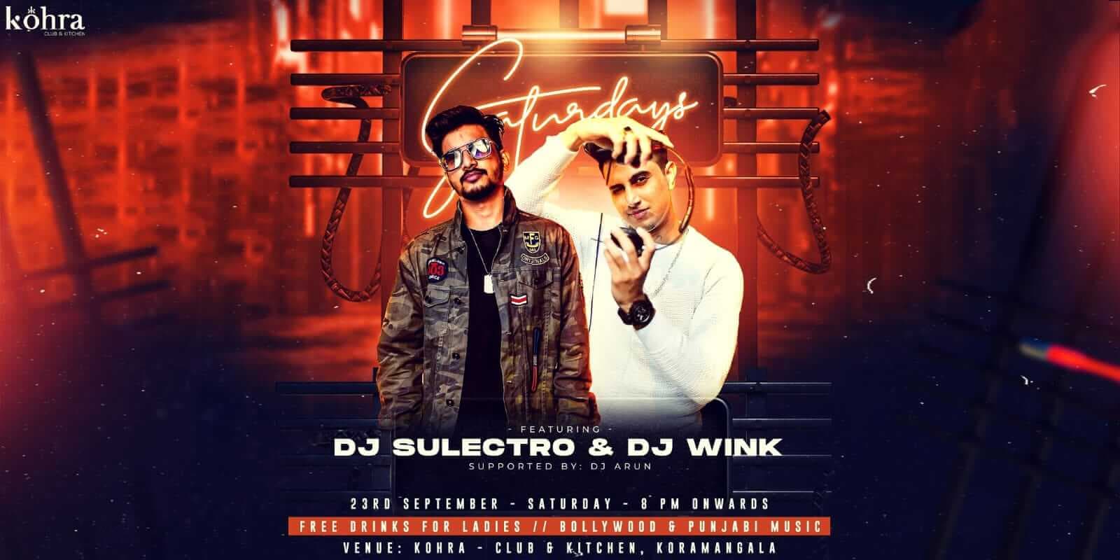 Saturday Kohra Nights | Bollywood And Punjabi Edition