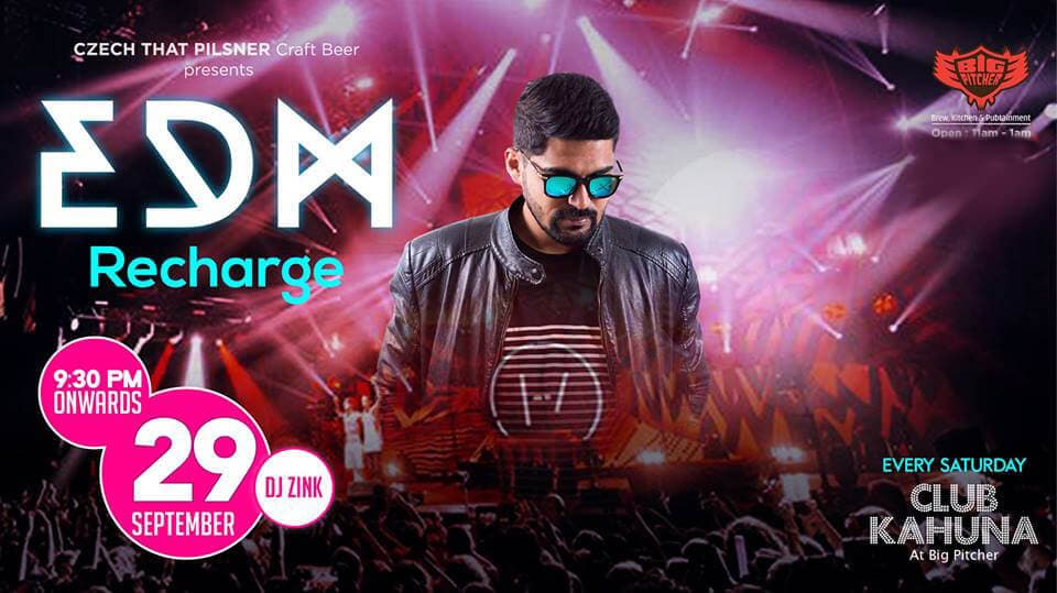 EDM Recharge - 29th September