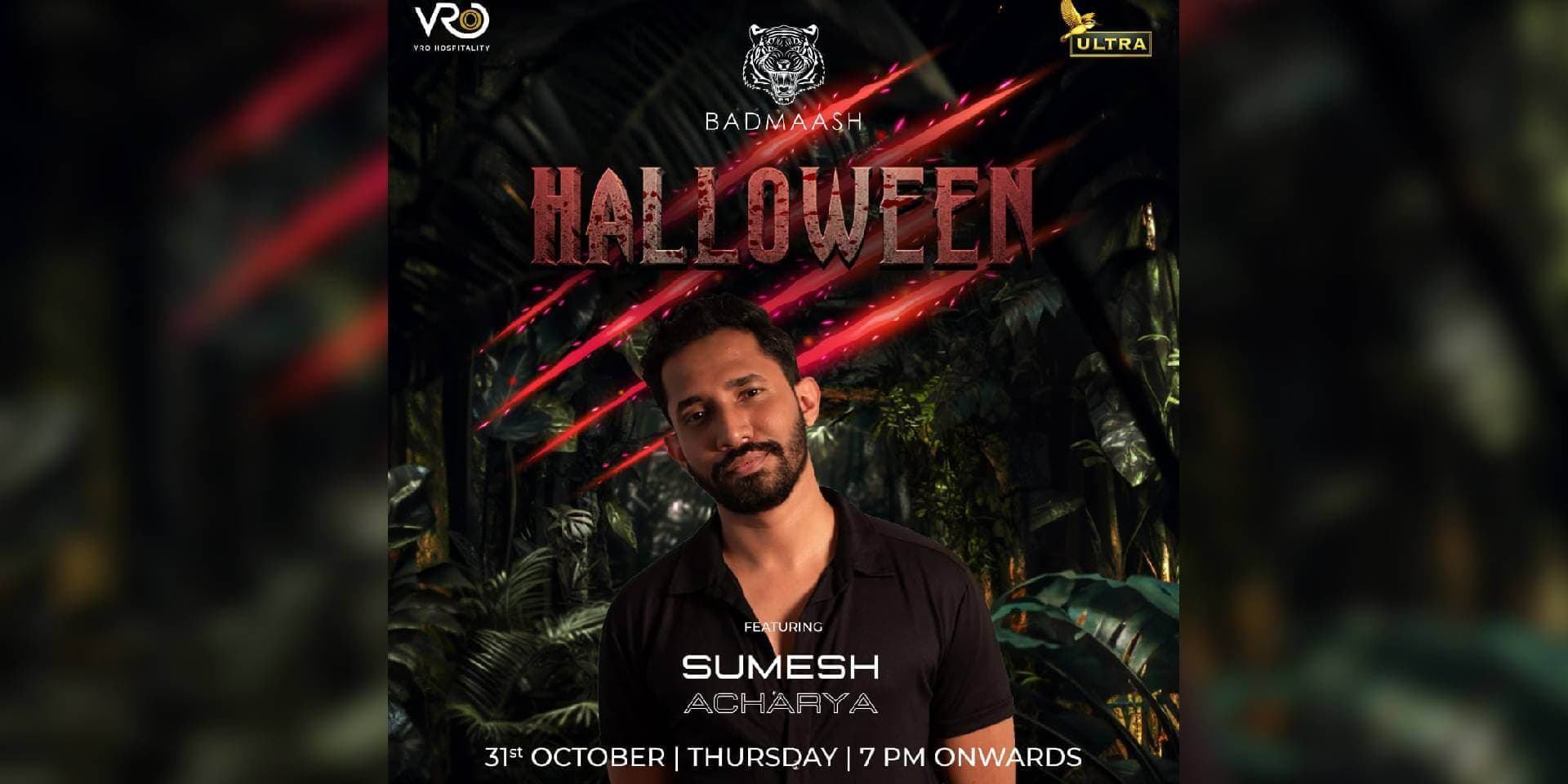Halloween Night Ft Sumesh Acharya | Badmaash Lulu Mall