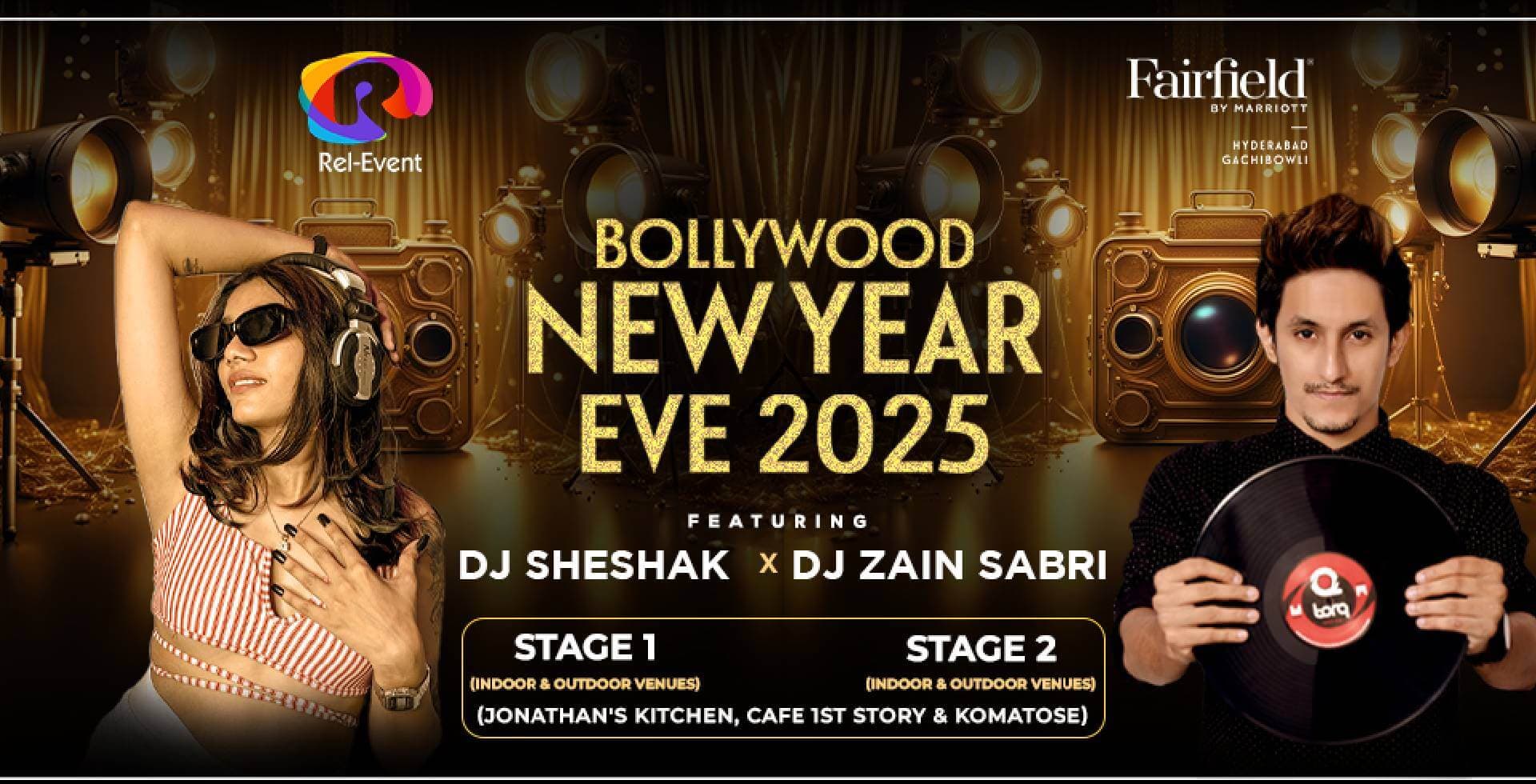Bollywood New Year Eve 2025 | Fairfield By Marriot