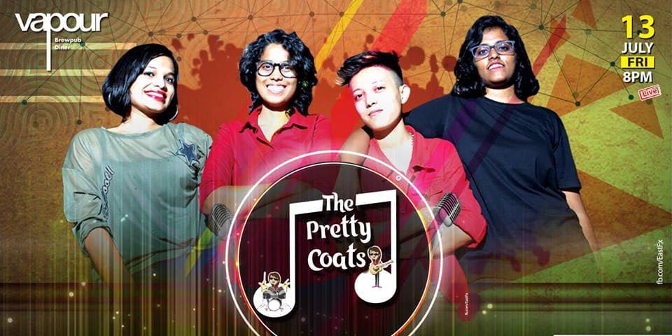 The Pretty Coats (All Girls Band) Live at Vapour!