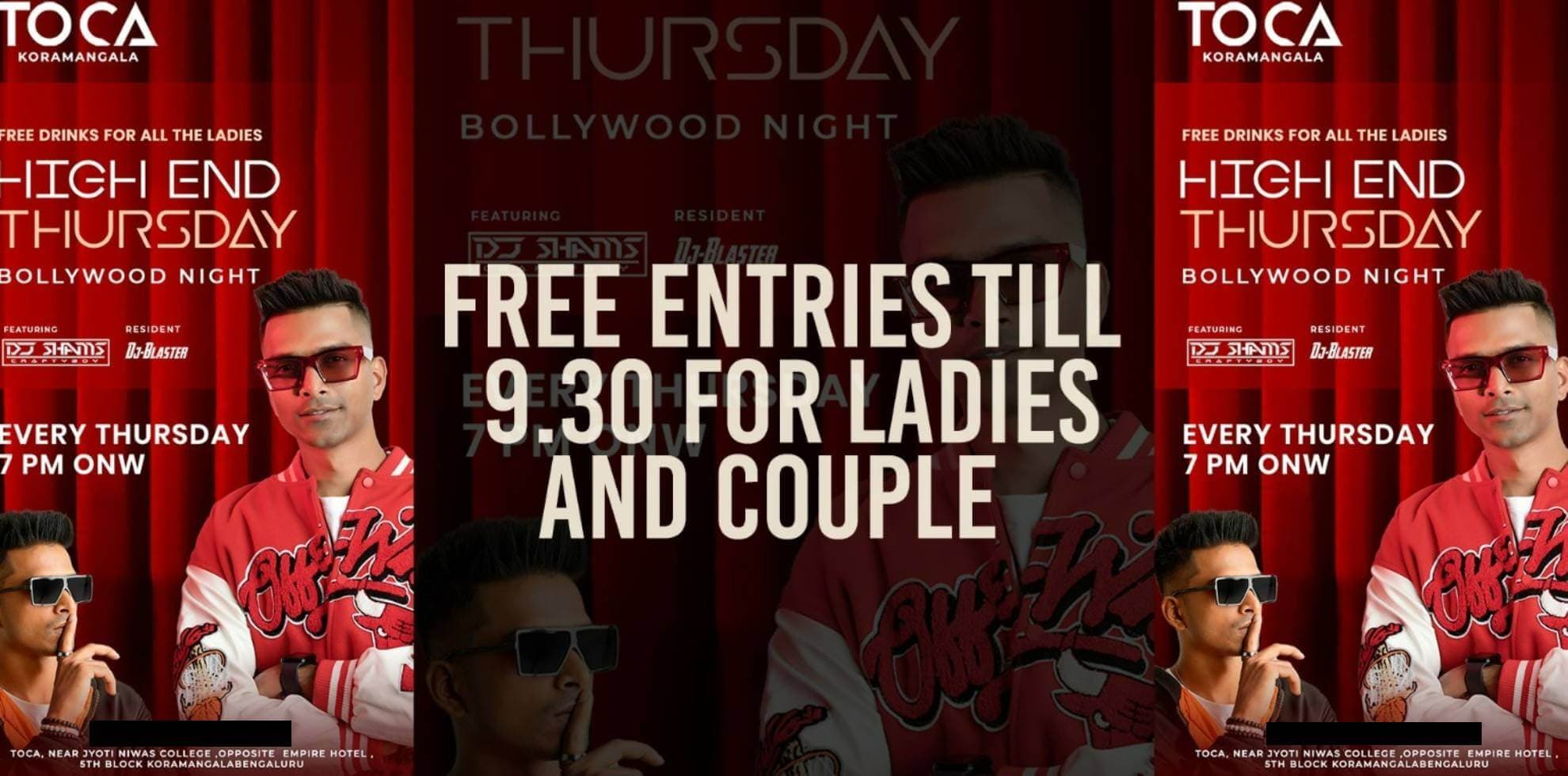 High End Thursday | Toca Kormangala