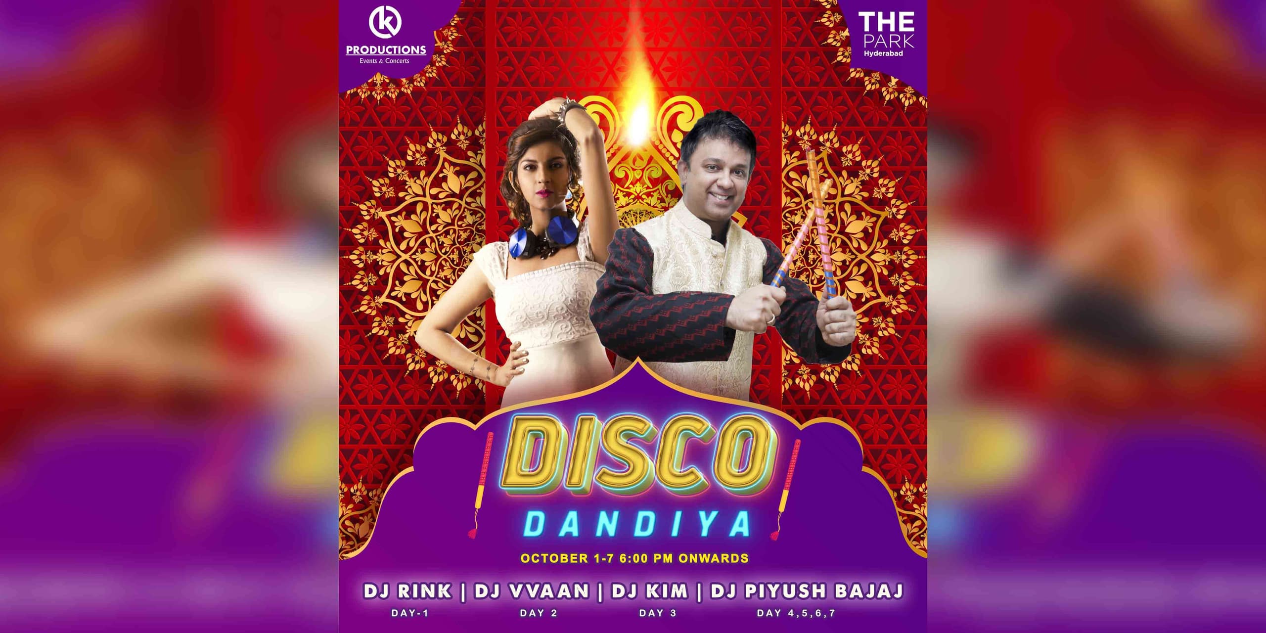 Disco Dandiya at The Park, Hyderabad