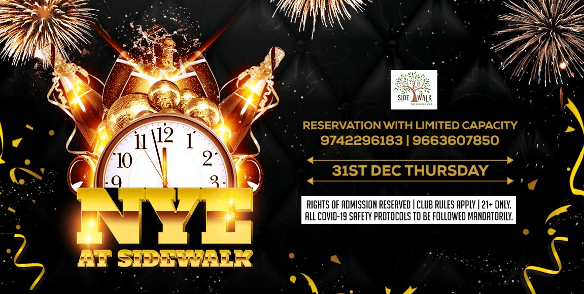 NYE AT SIDEWALK