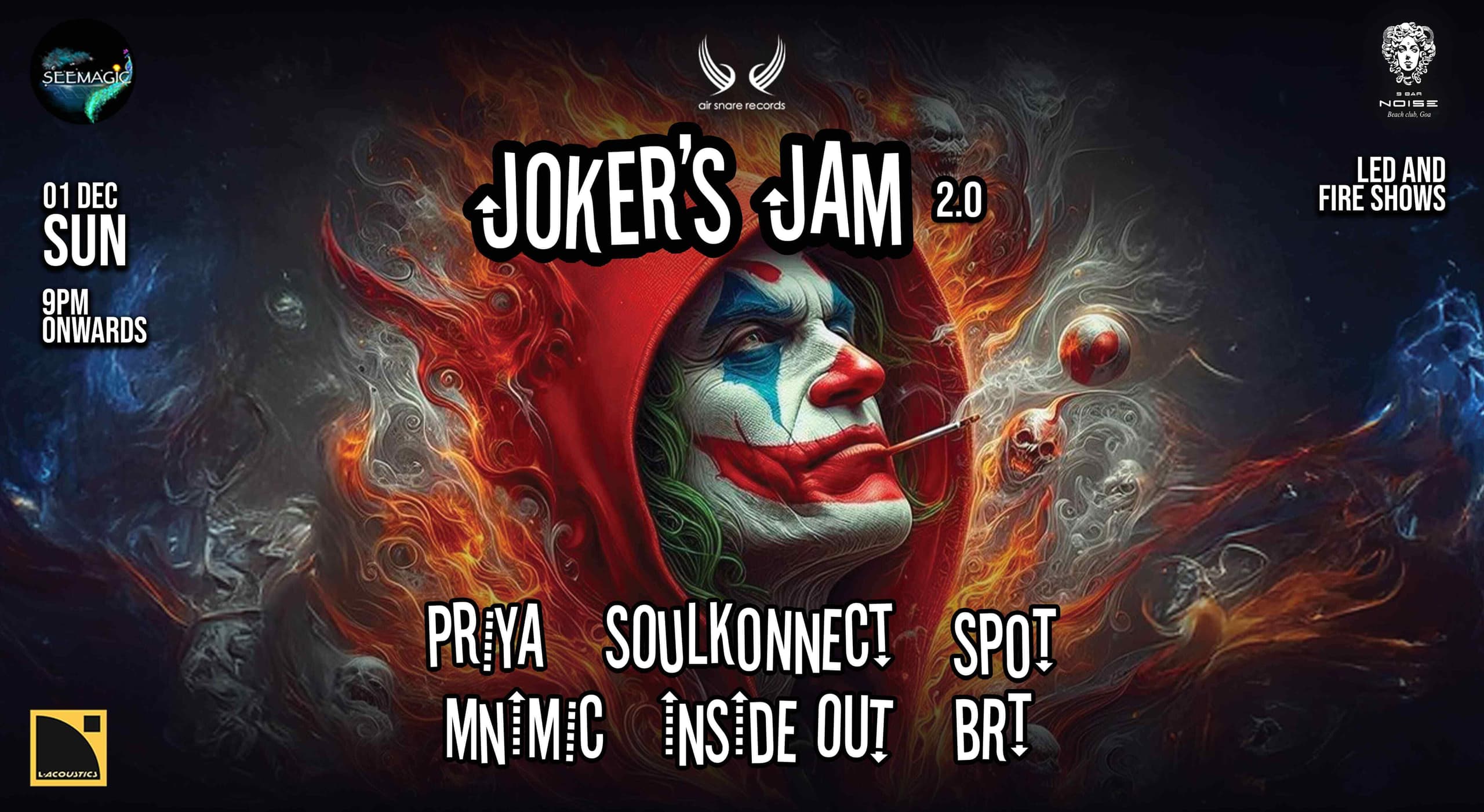 Jokers Jam 2.0 | 9Bar Goa 