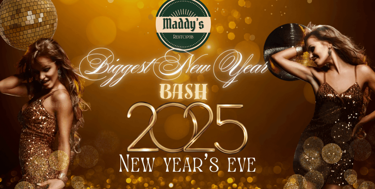 Biggest New Year Bash 2025 | Maddys Resto bar
