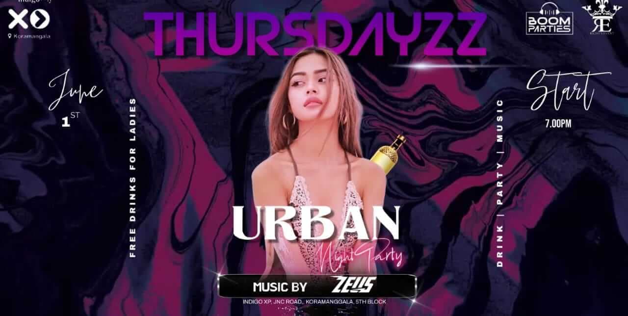 Thursdayzz Urban Ladies Night