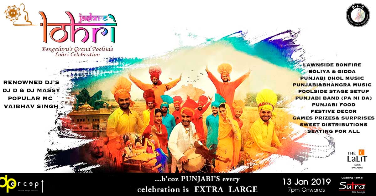 Jashn-E-Lohri Bengaluru's Lohri Celebration 2019