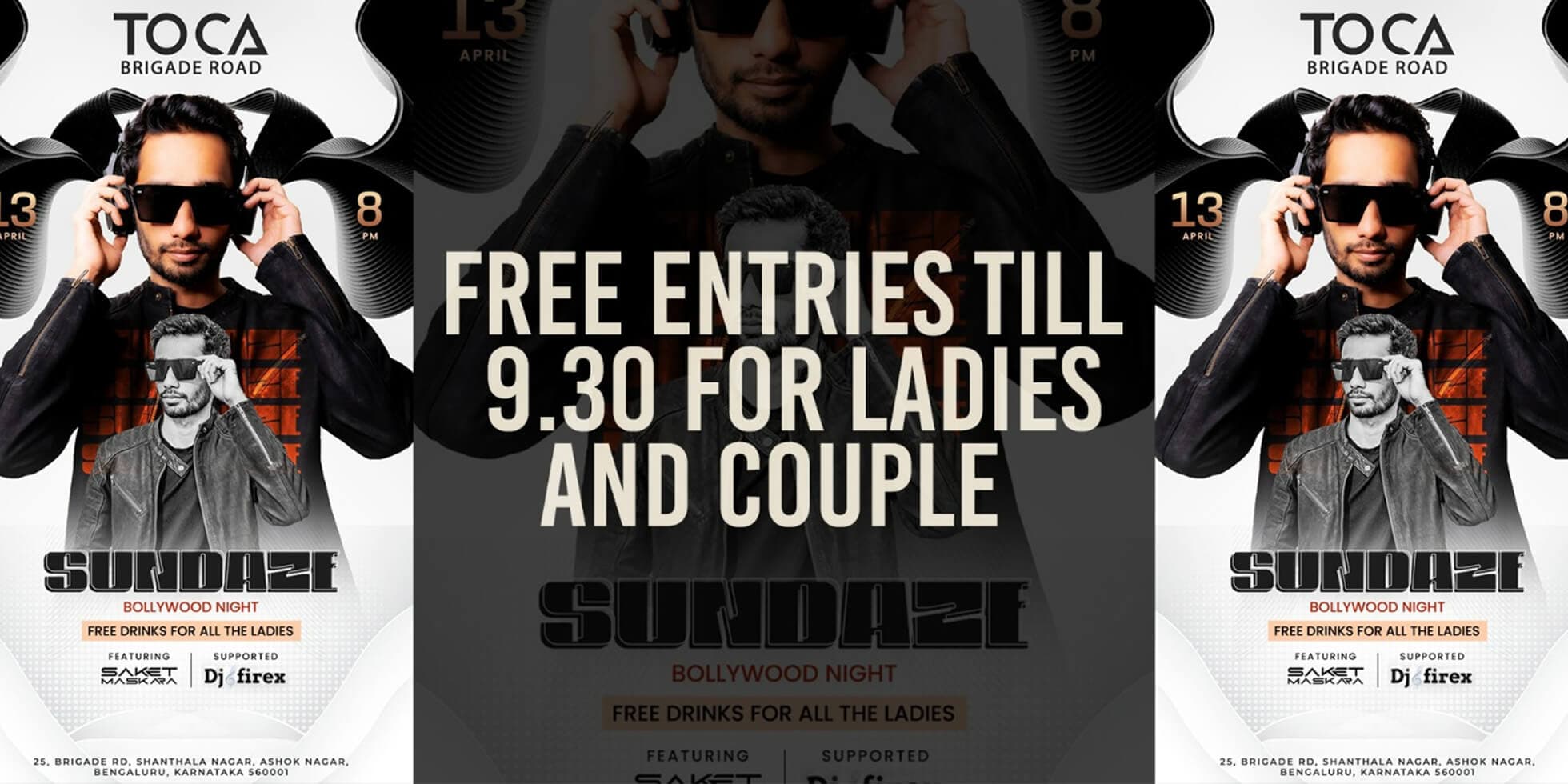 Sundaze Bollywood Night | Toca Brigade