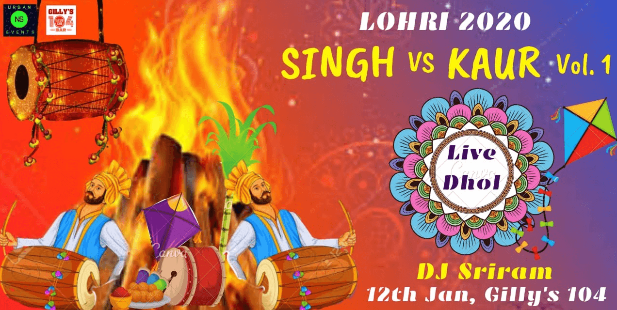 Lohri Special As Singh Vs Kaur Vol.1 Punjabi Night Ft Dj Sriram