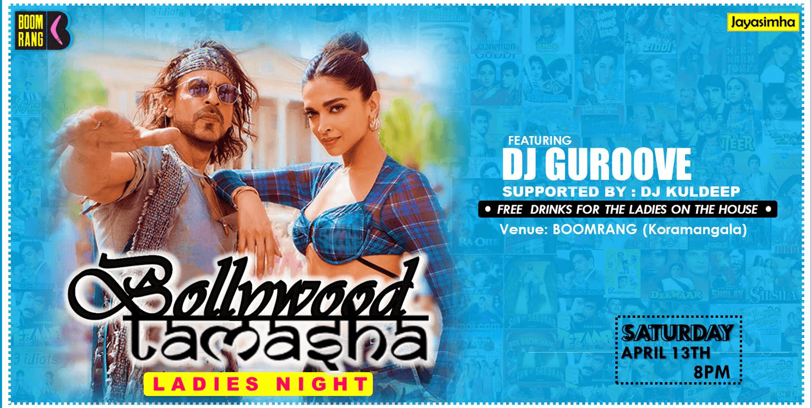 Bollywood Tamasha Ladies Night