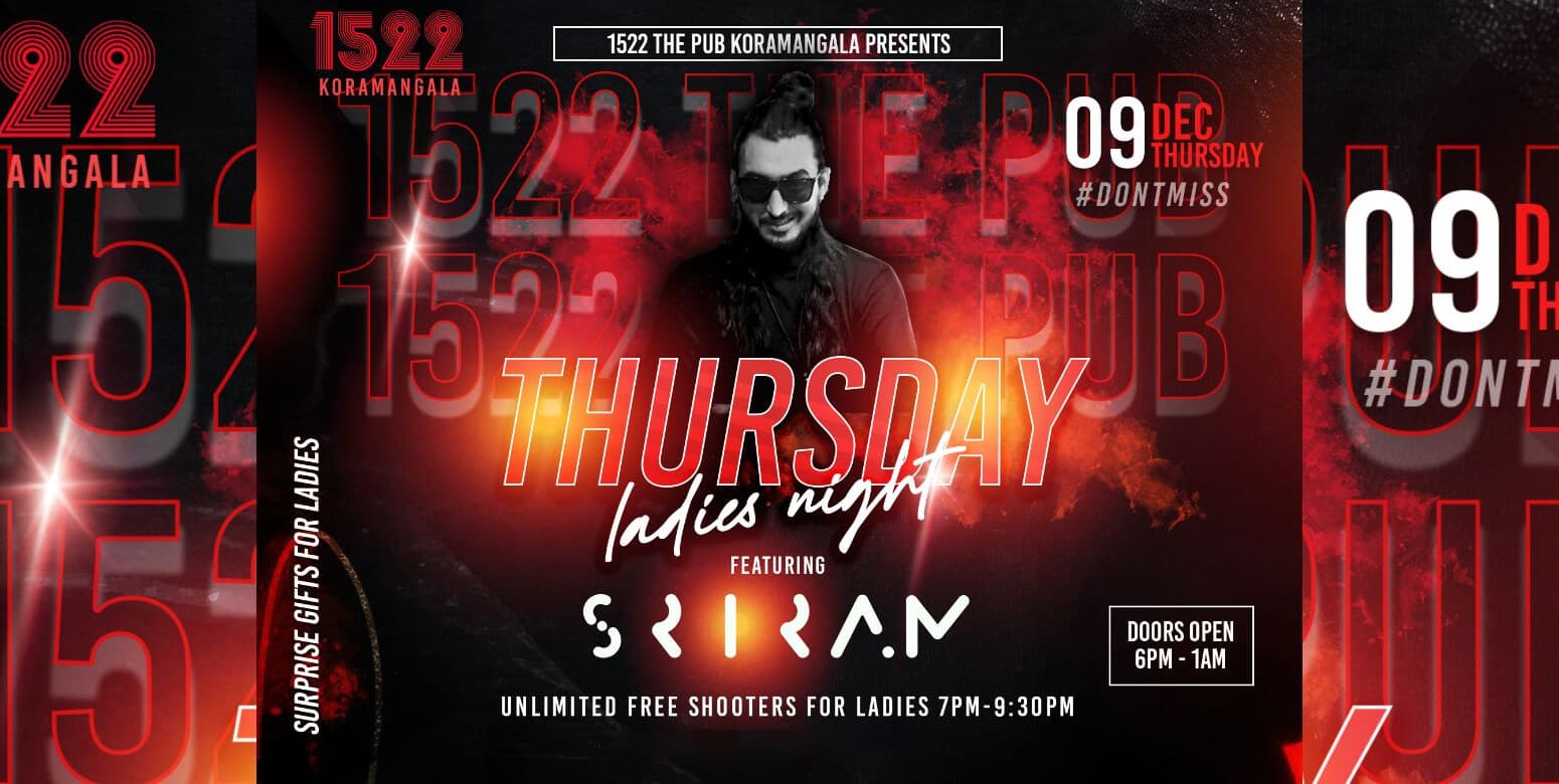 Thursday Ladies Night At 1522