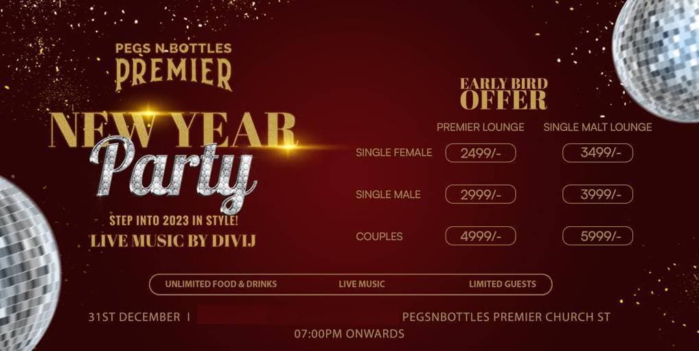 Premier New Year Party 2023