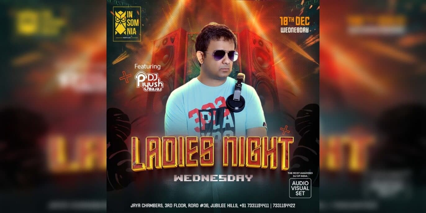 Wednesday Ladies Night | Insomnia 