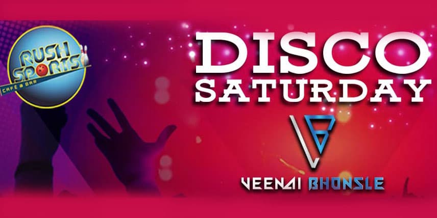 Disco Saturday's at Rush Sports Cafe & Bar