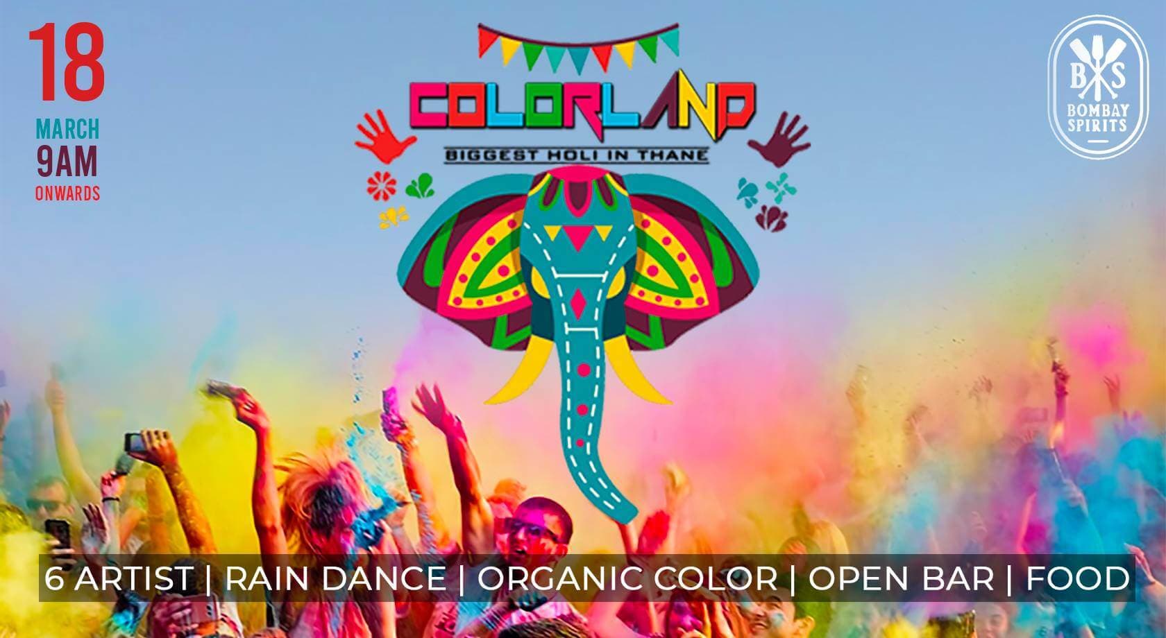 Colorland - Biggest Holi In Thane