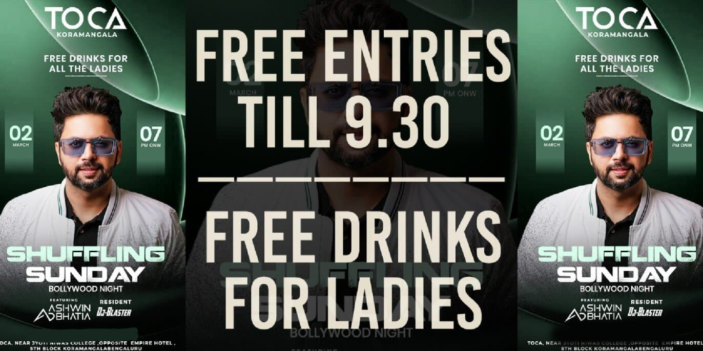 Shuffling Sunday | Toca Koramangala