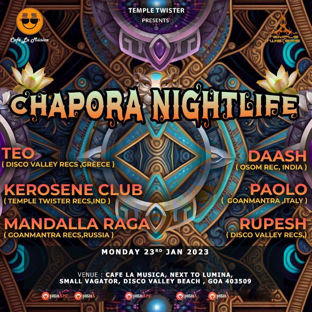 Chapora Nightlife