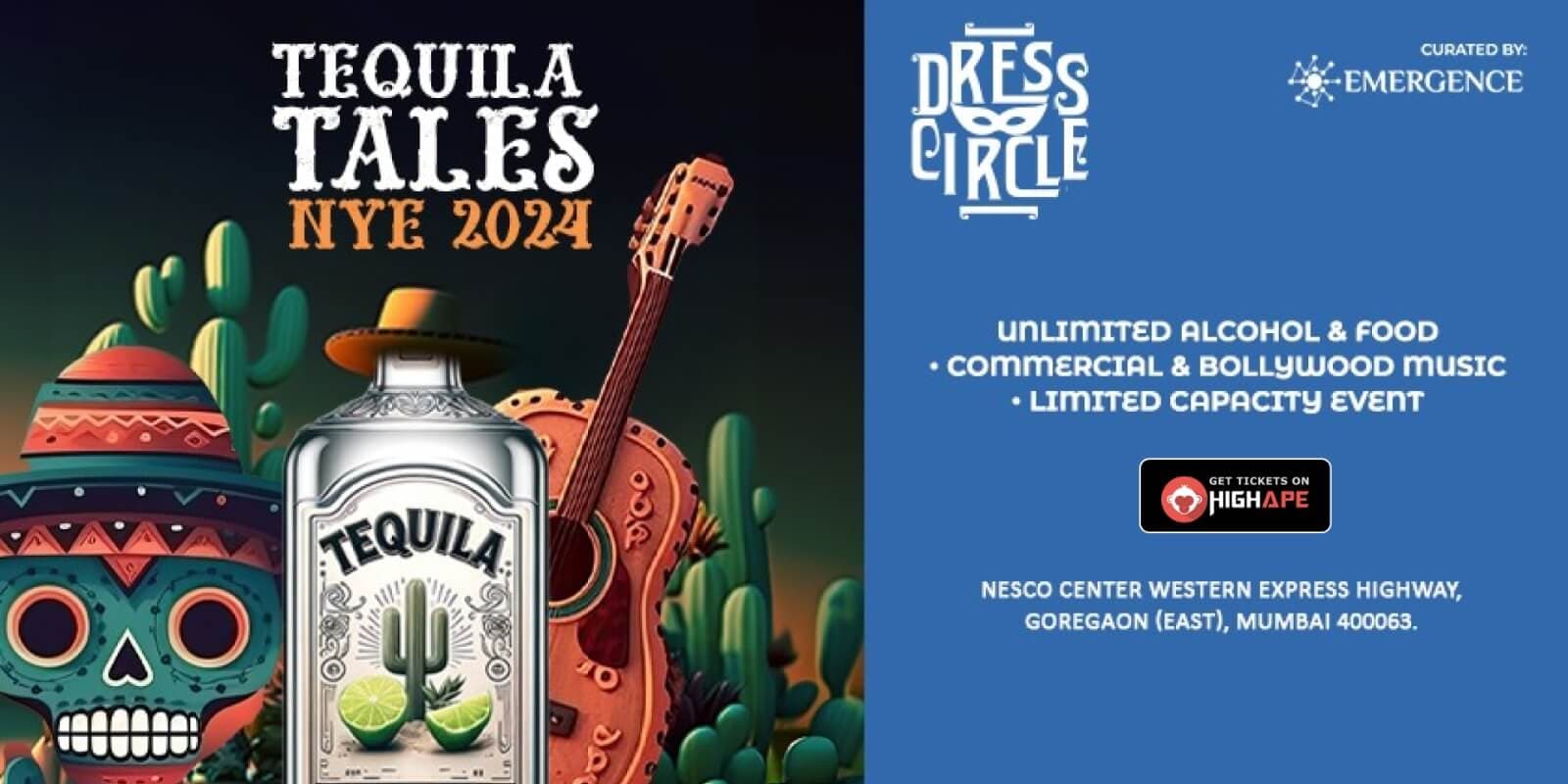 Tequila Tales NYE 2024 | Nesco Dress Circle