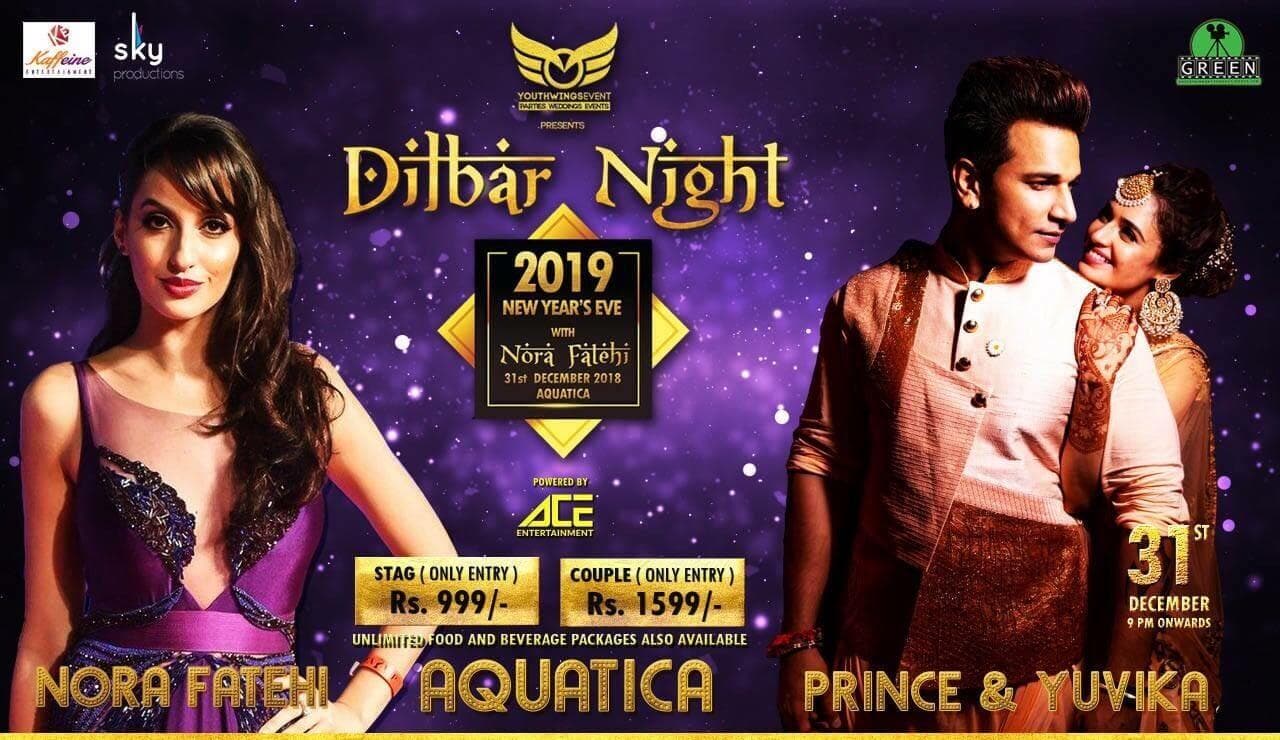 Dilbar Night NYE 19 ft Nora Fatehi