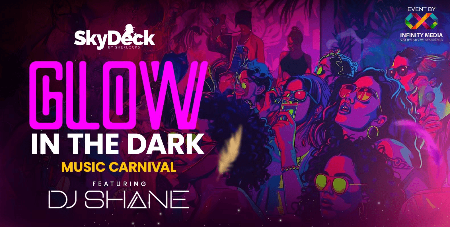 Saturday Glow In Dark Carnival  | Skydeck MG Road