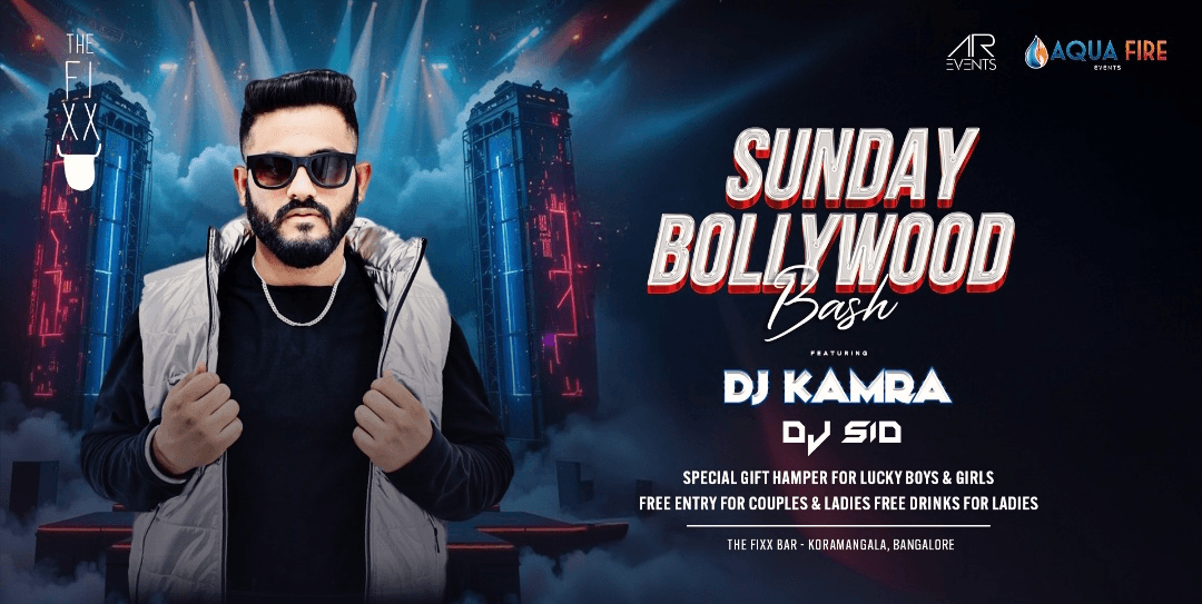 Bollywood Bash Sunday | The Fixx
