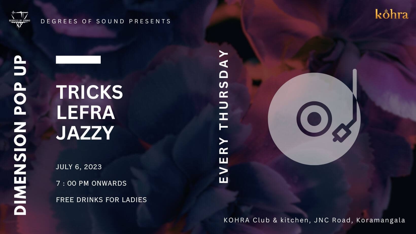 Thursday Dimension Popup