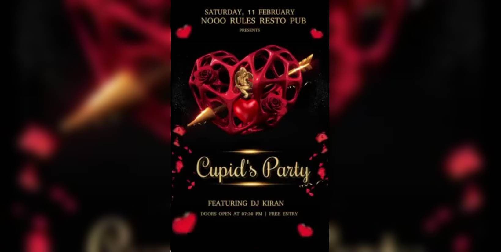 Cupid's Party - Pre Valentines Night
