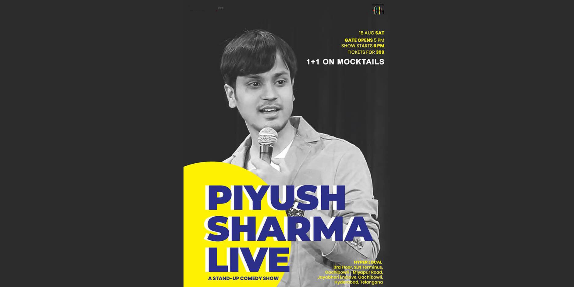 Piyush Sharma Live