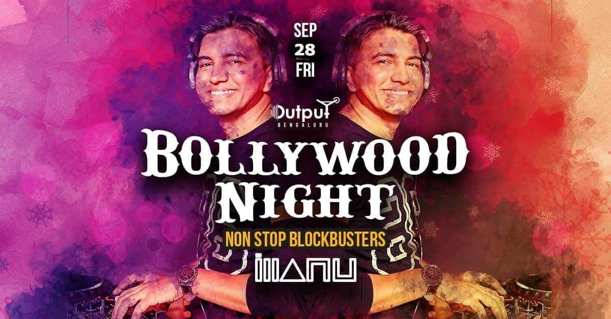 Bollywood Night W/ DJ Manu