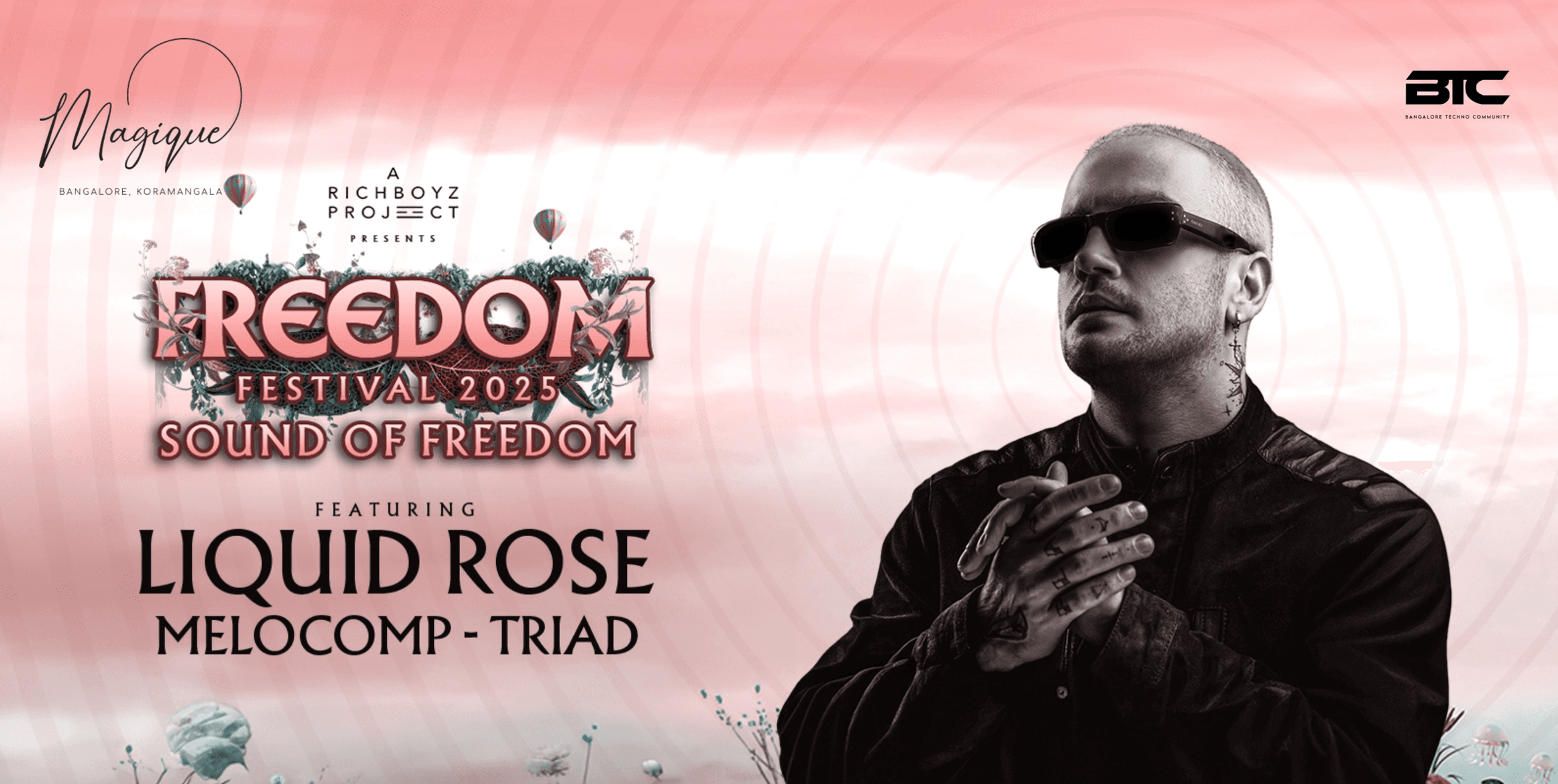 Sound Of Freedom | Liquid Rose Live At Magique