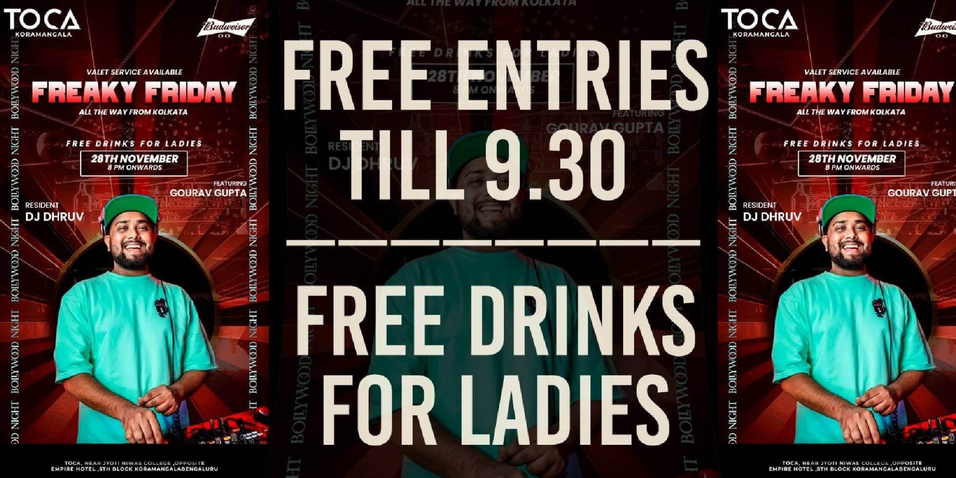 Freaky Friday Bollywood DJ Night 