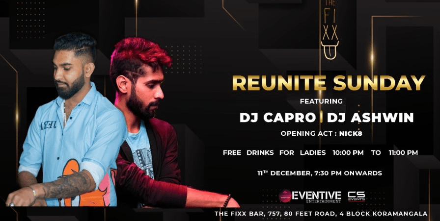 Reunite Sunday Bollywood Ladies Night