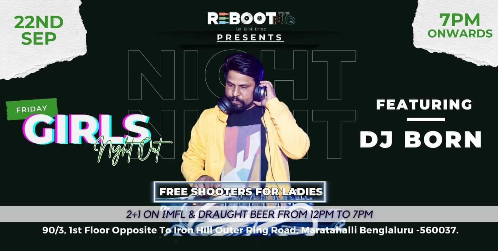 Friday Girls Night Out   