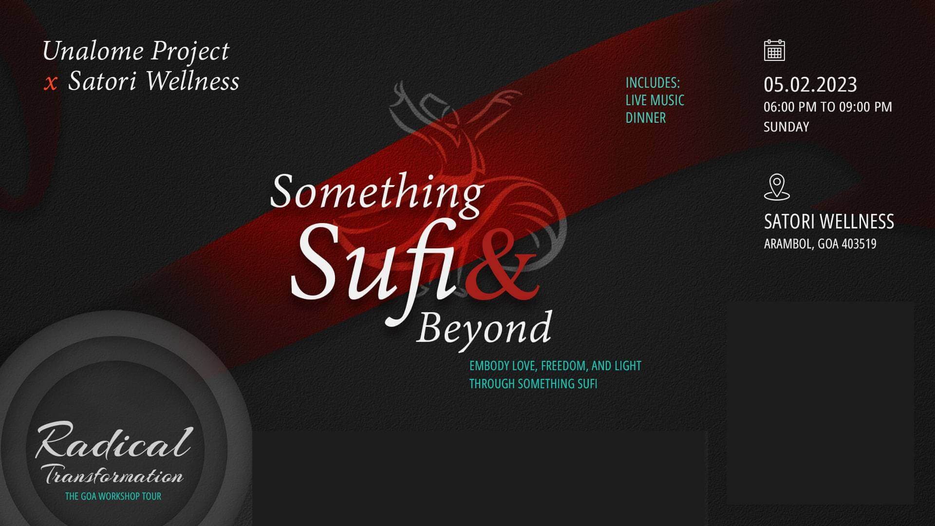 Something Sufi And Beyond - Unalome Project Tour Goa