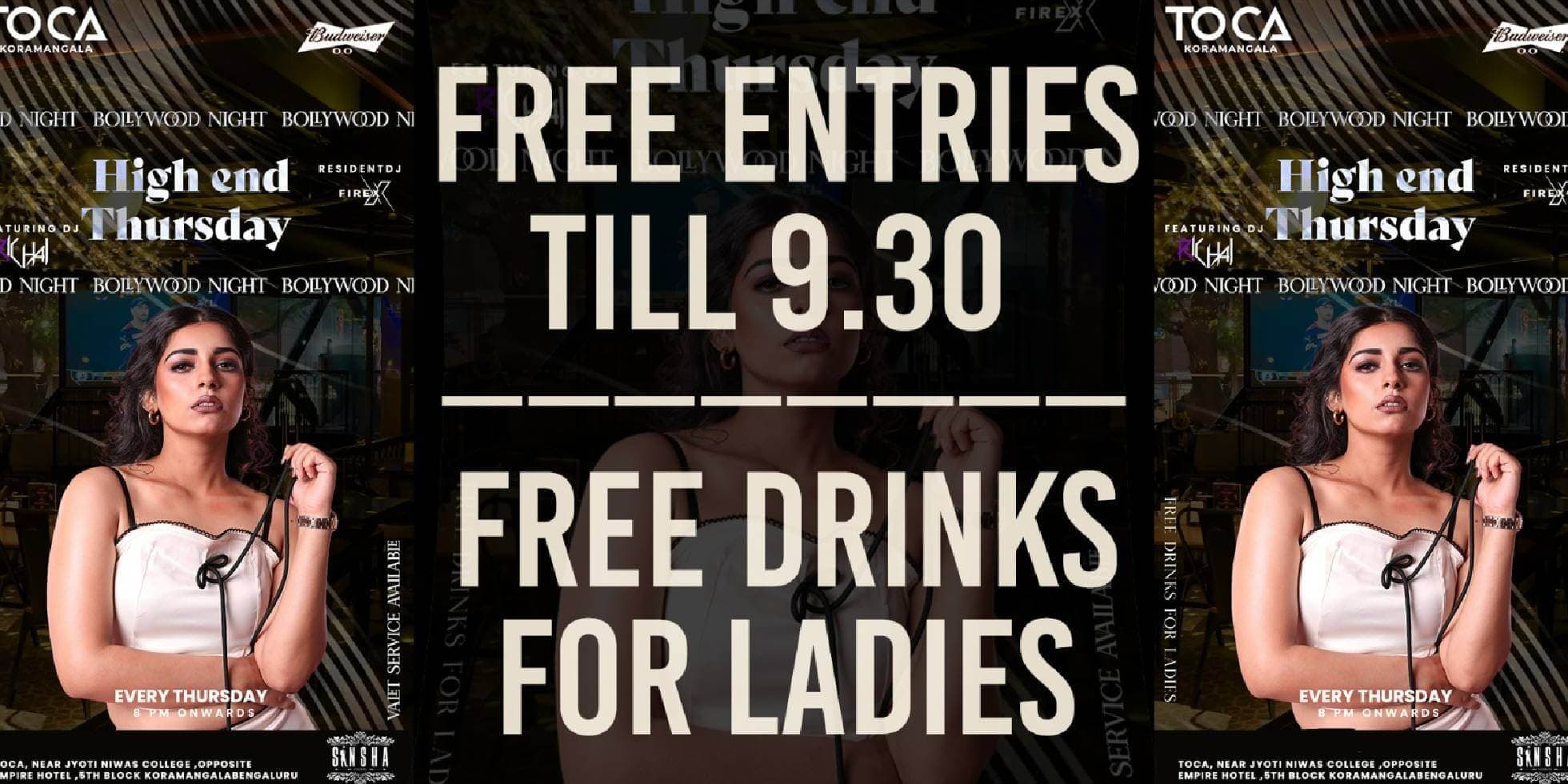 High End Thursday Bollywood DJ Night 