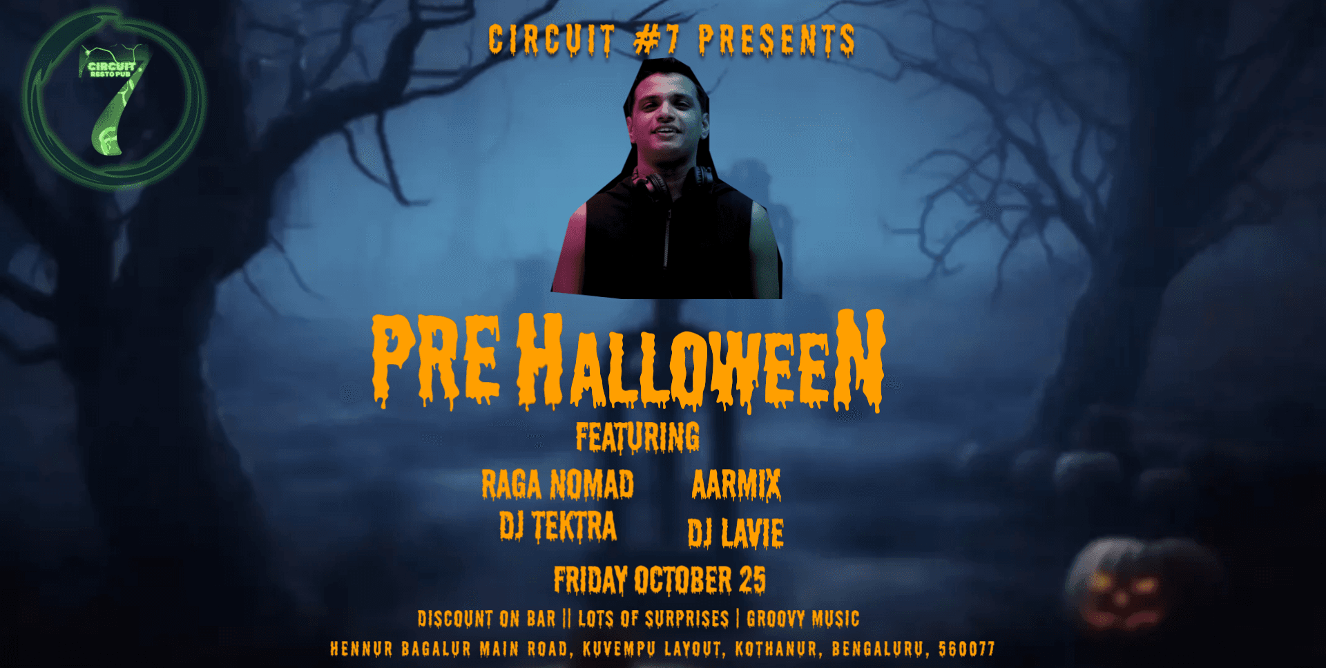 Pre Halloween Friday Night