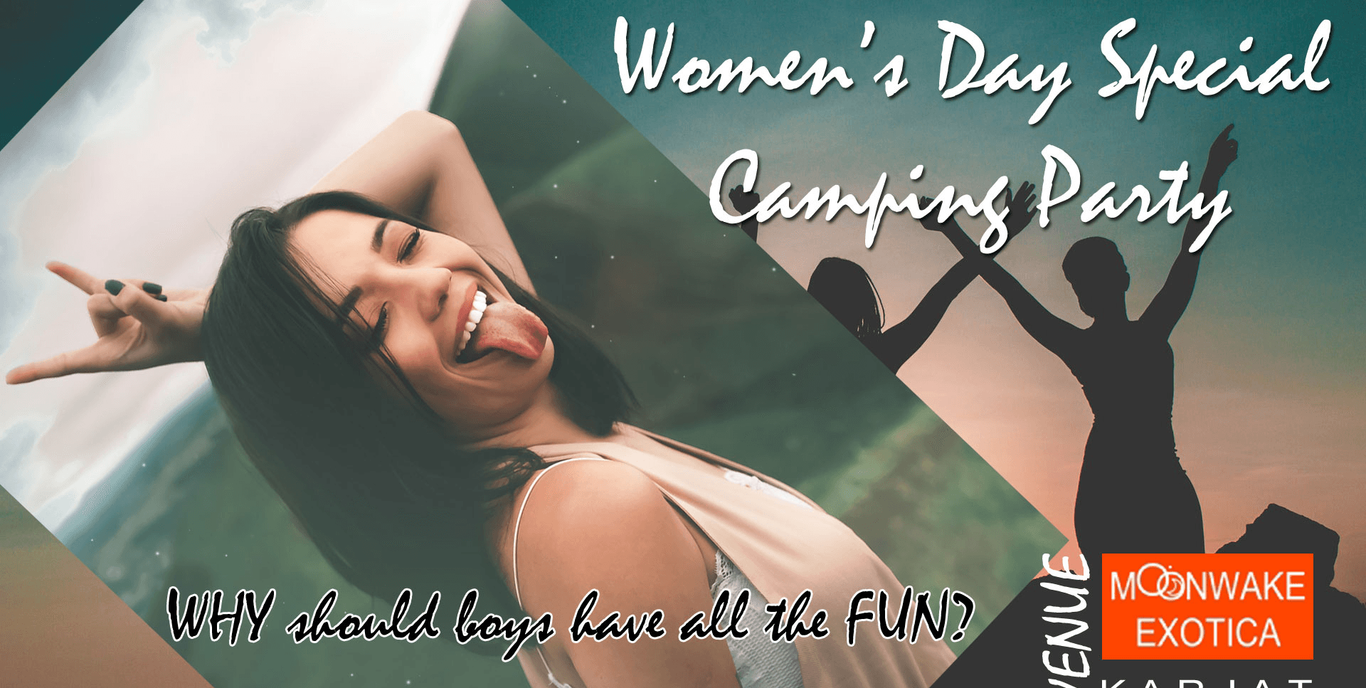 Women's Day special - Girl's Only Camping Party Near Mumbai
