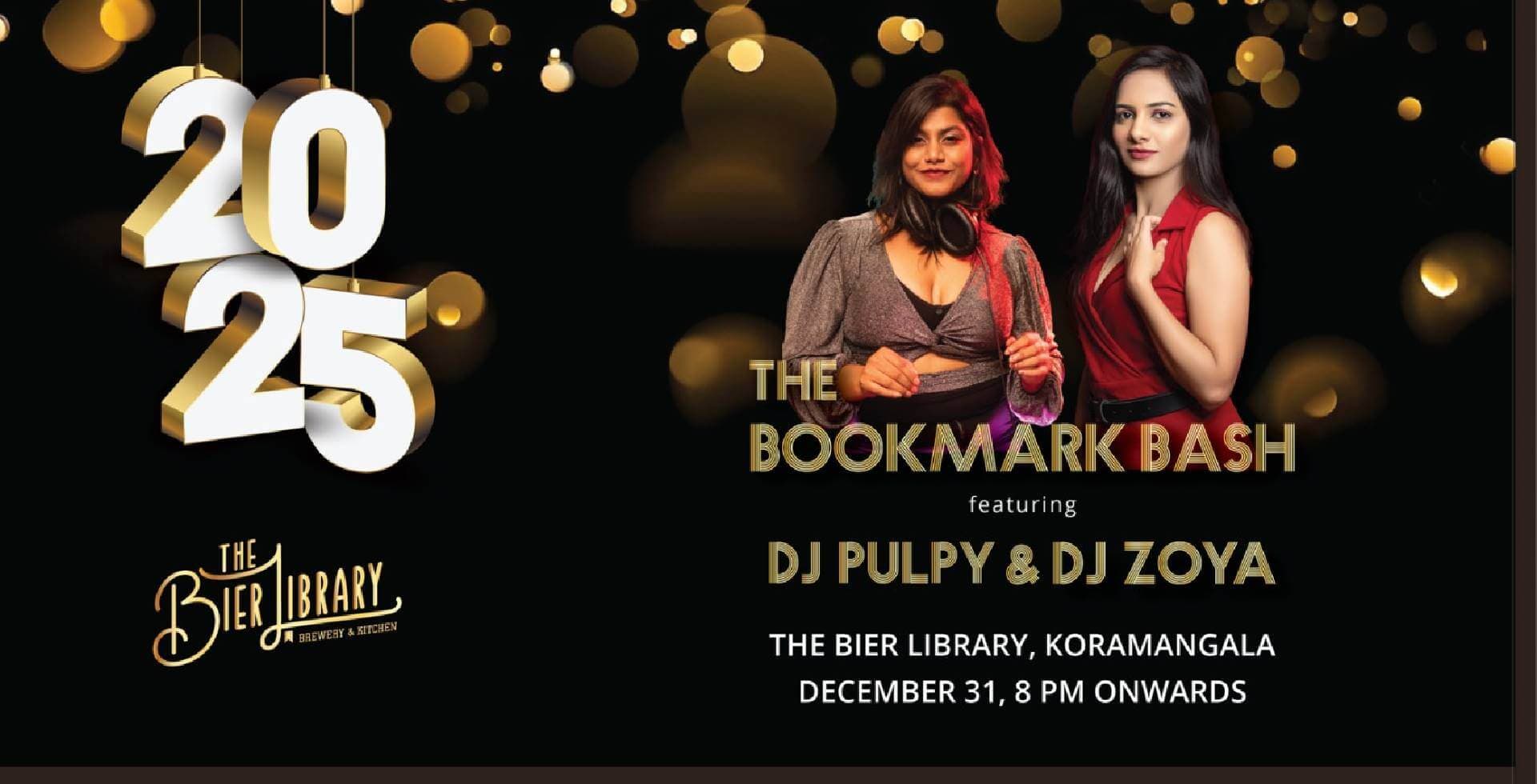 The Bookmark Bash Ft DJ Zoya | NYE 2025
