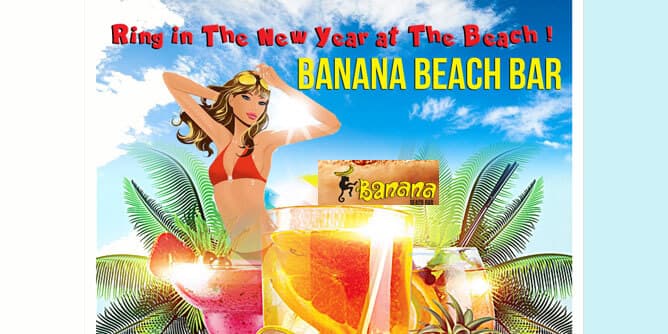Ring In The New Year at The Beach!