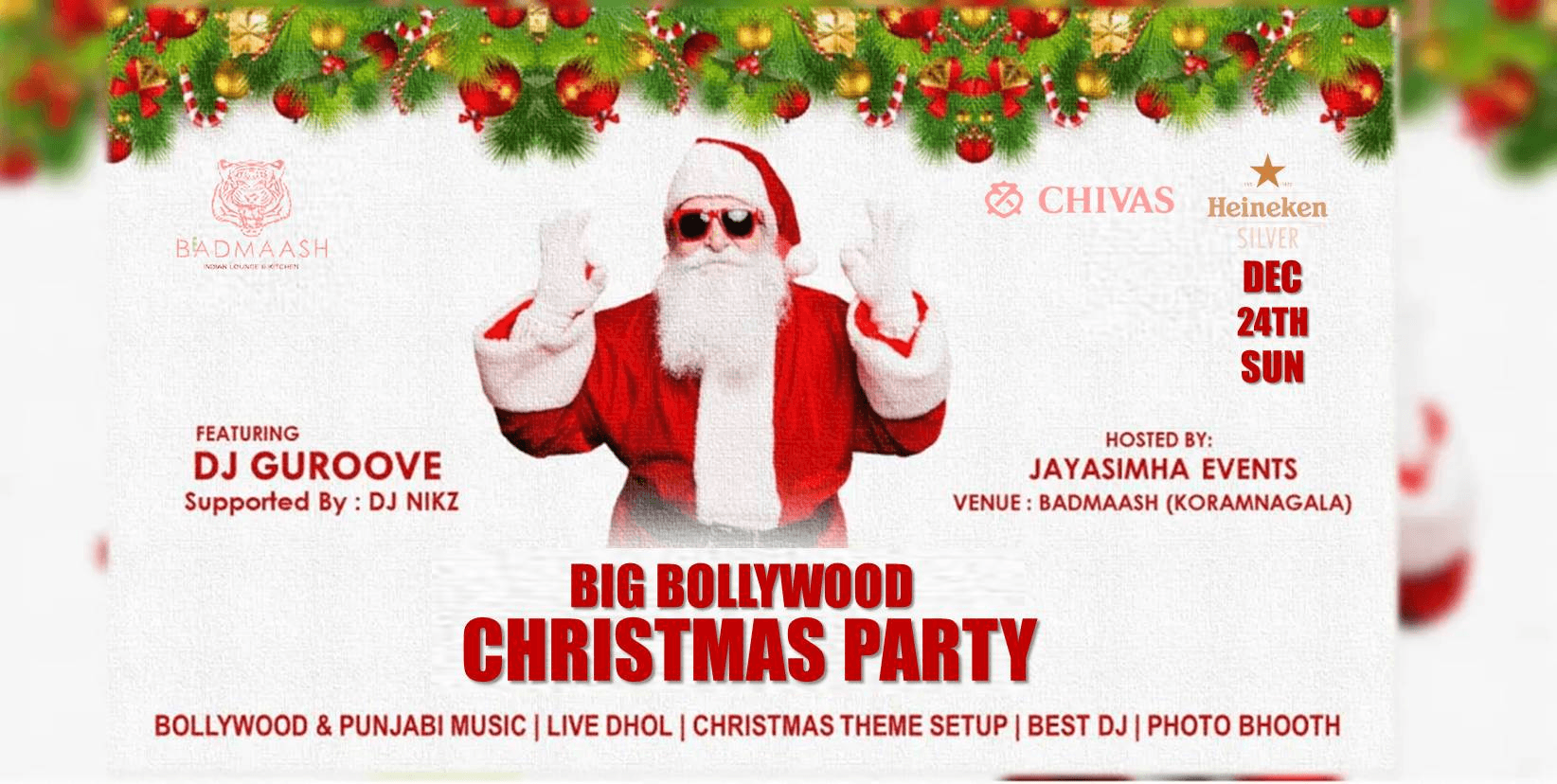 Big Bollywood Christmas Party 