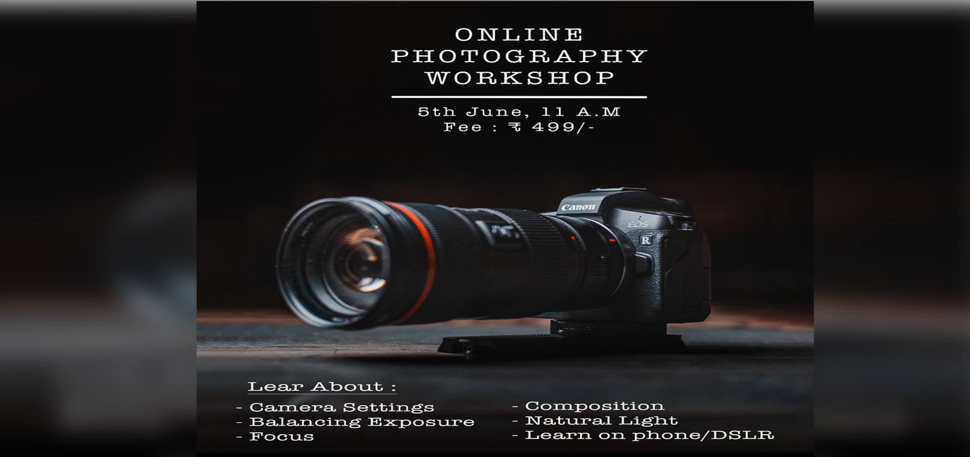Photography Workshop